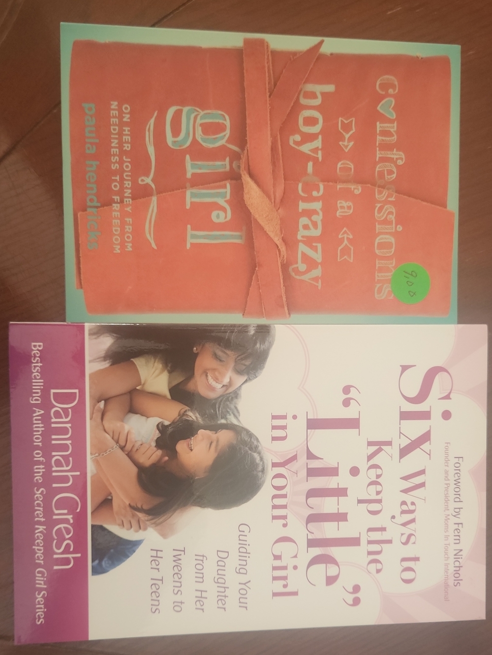 Set Of 2 Books On Helping Raise A Daughter By Paula Hendricks & Dannah Gresh